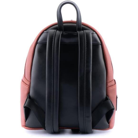 Loungefly NFL Las Vegas Raiders Football Team Pigskin Mini Backpack Back Pack - Picture 5 of 9